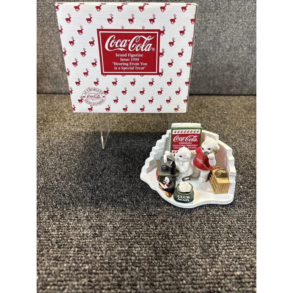 Vtg~Coca Cola~Figurine 1999~